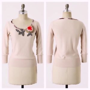 Anthro Karen Nicola Belladonna Top Sweater